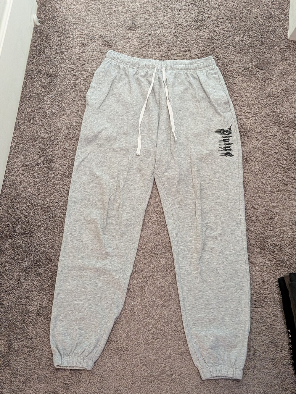 Divine Fitted Joggers (Grey)
